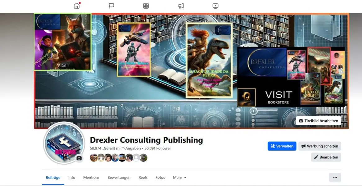 Drexler Consulting Pubishing Reach 50000 followers
