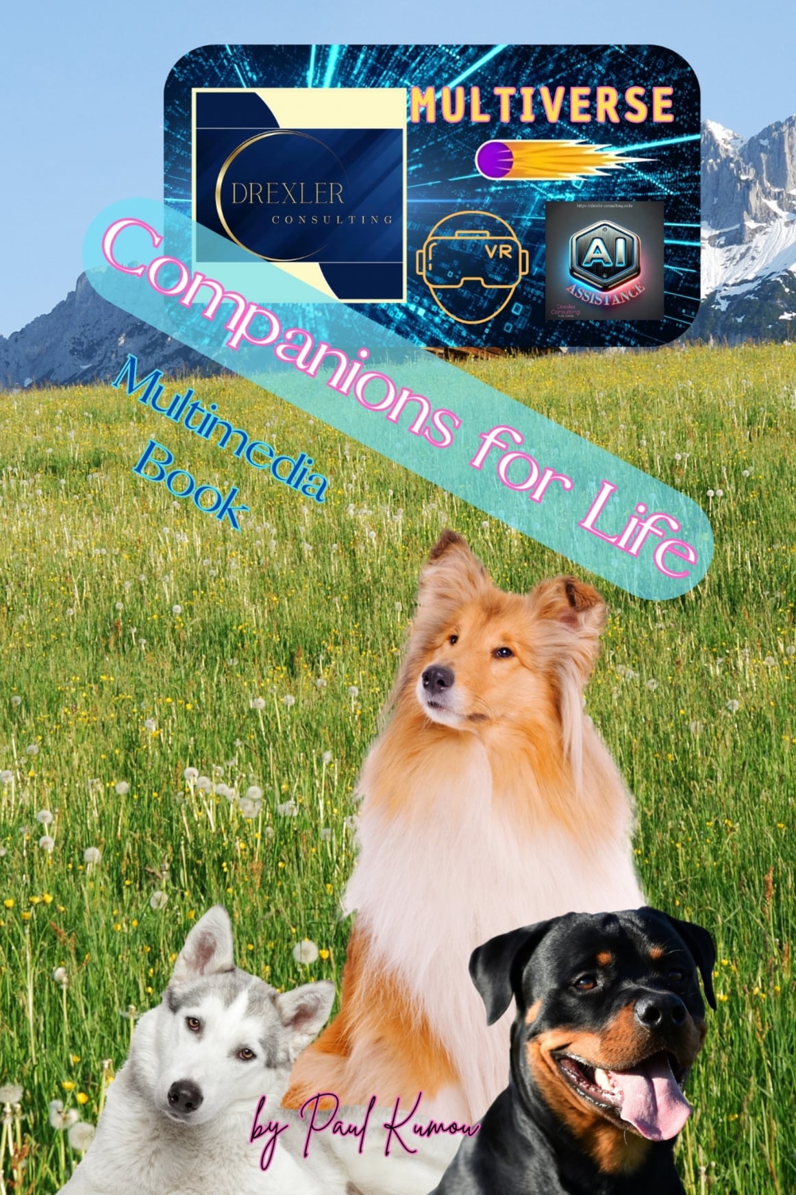 Companions for Life, Virtual Reality Buch by Paul Kumou, the future of reading