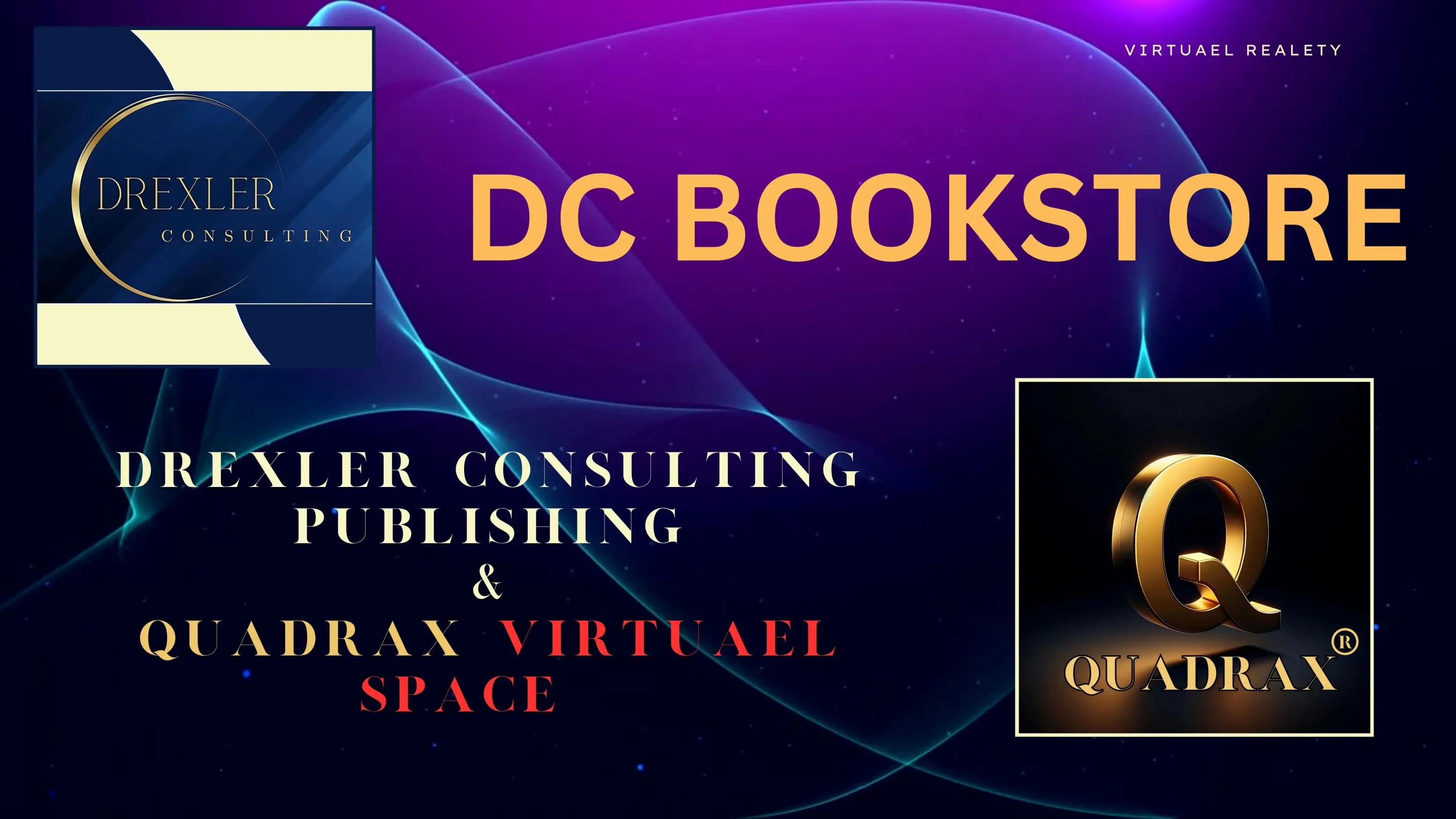 Drexler Consulting Publishing in Metaverse, Infiniverse Books Store, Virtual Realety