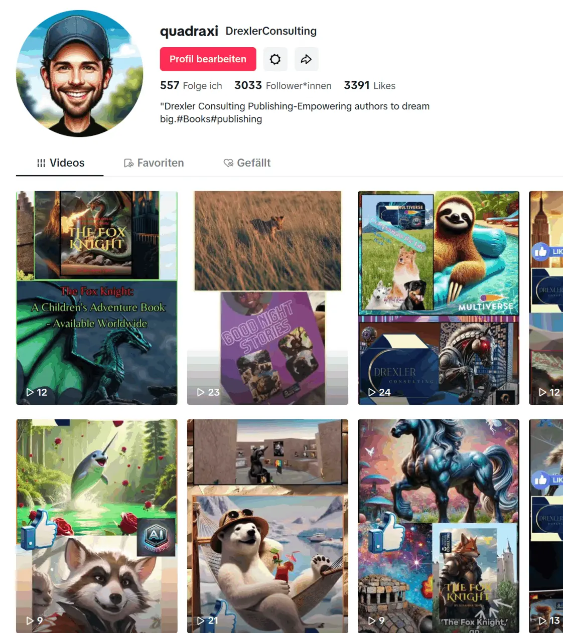Drexler-Consulting-TikTok-Channel-Managed-by-Quadrax-Virtual-Design
