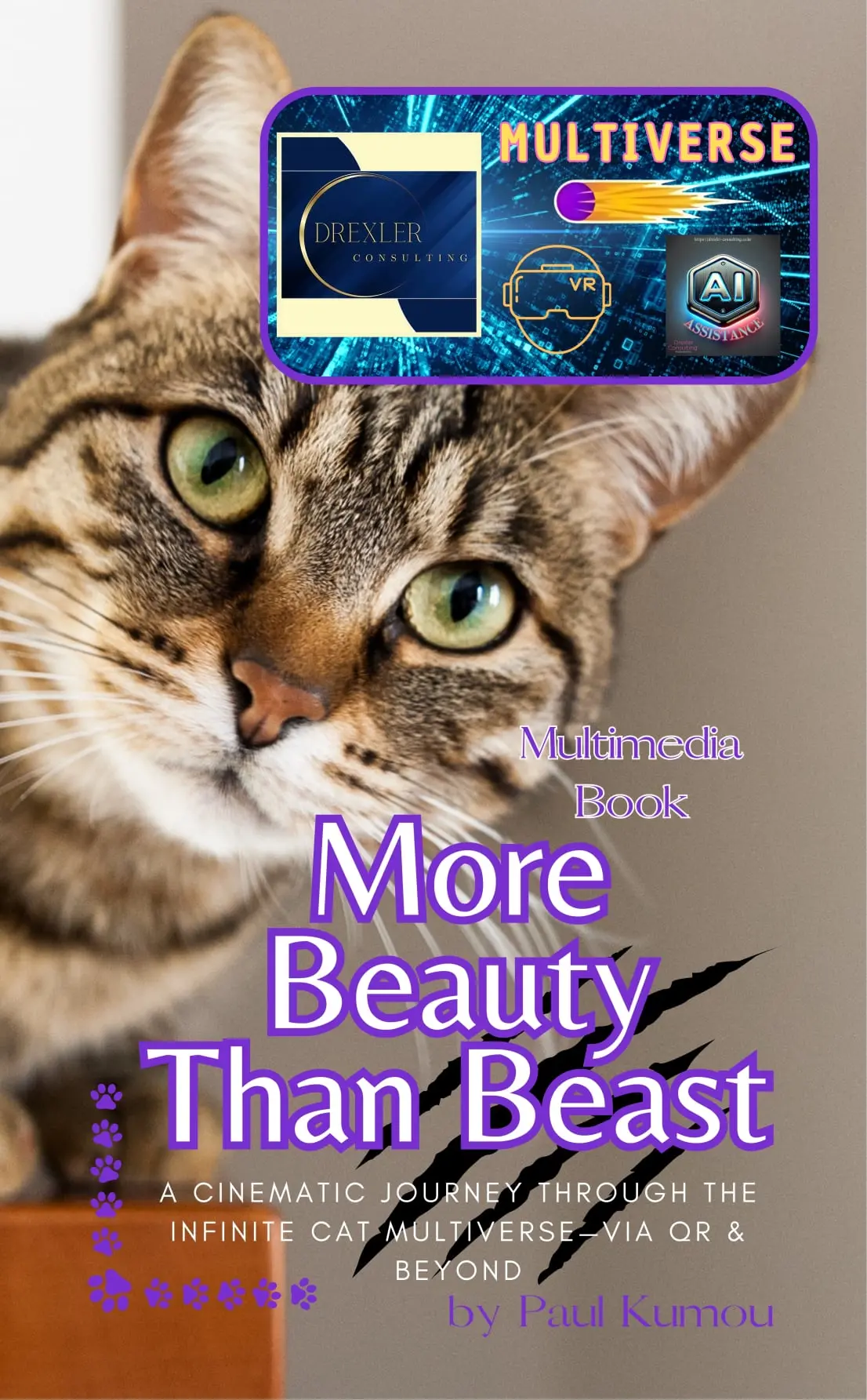 More Beauty Than Beast, Paul Kumou and Drexler Consulting Publishing Multimedia Book with Virtual Reality on Metaquest 3