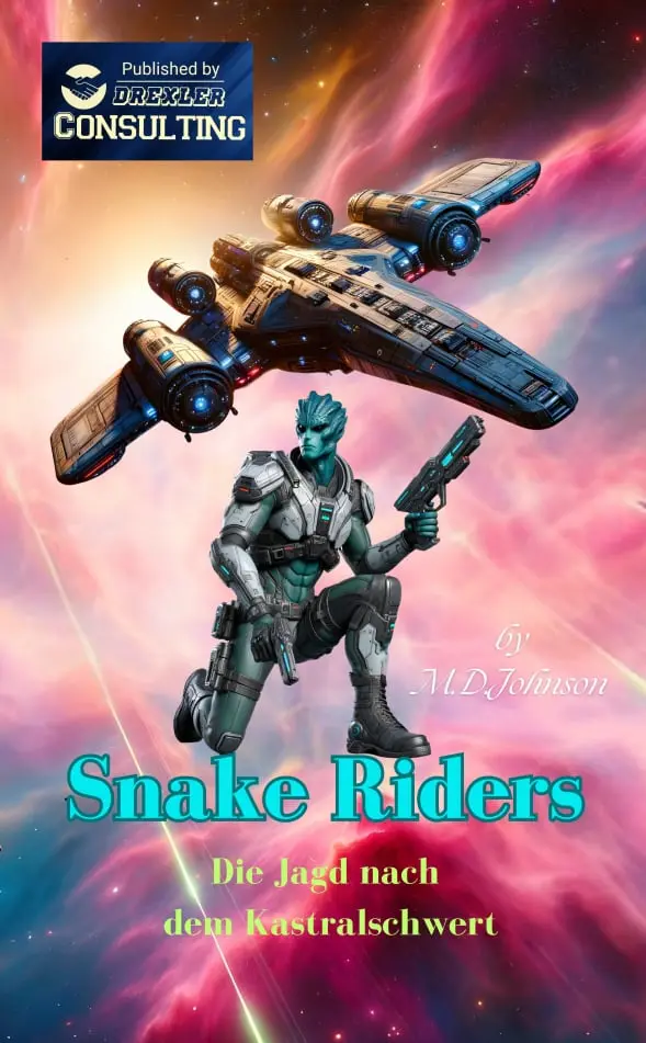 snake riders drexler consulting science fiction for child and young readers, an epic story in the galaxy childbook for young and old