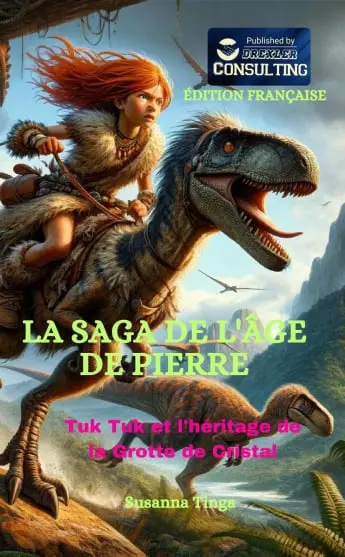 The Stone Aga Saga naw available in francaise, by susanna tinga and published by drexler consulting
